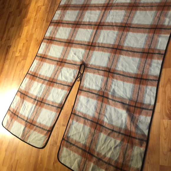 TOPSHOP Plaid Cape Poncho Sz. OSFM - Picture 7 of 8